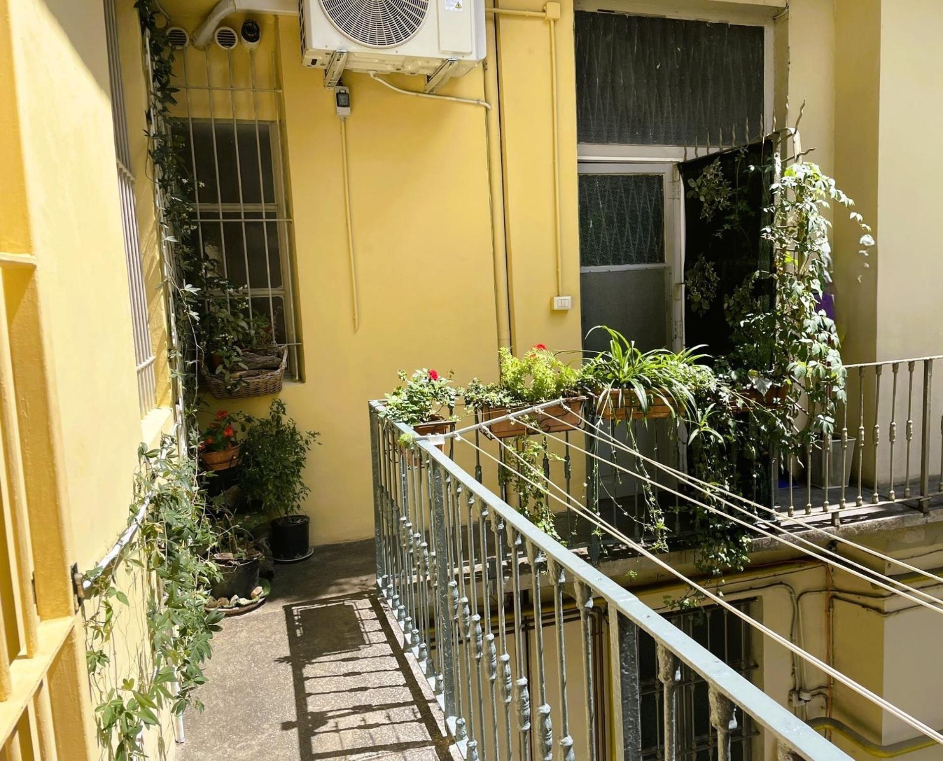 La Casa Di Ringhiera - Silenzioso Appartamento Di Charme Con Balcone Nel Quadrilatero Romano Turyn Zewnętrze zdjęcie
